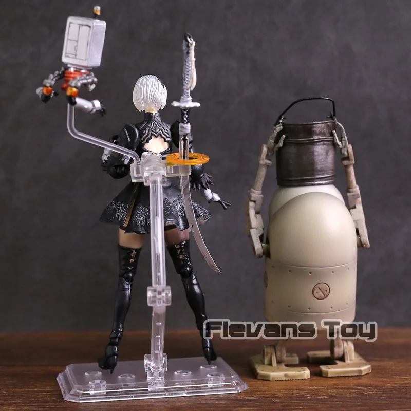NieR Automata 2B & Machine Lifeform ПВХ фигурка куклы YoRHa No.2 Тип B Коллекционная модель