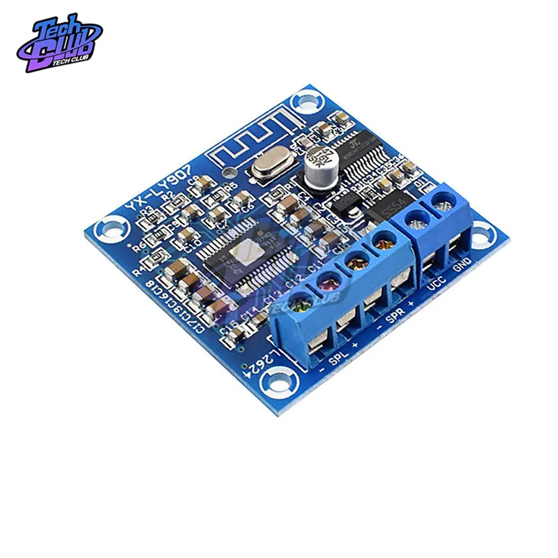 

DC 12-24V TPA3116D2 Bluetooth Digital Amplifier Board 2 * 50W Stereo Class D Dual Channel Audio Amplifier Moudle