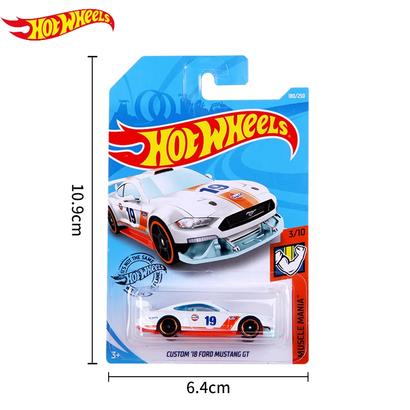 Hot Wheels 1: 64 Ретро автомобиль на заказ 18FORD MUSTANG GT BATMOBILE Коллекционное издание металлическое литье модель автомобиля