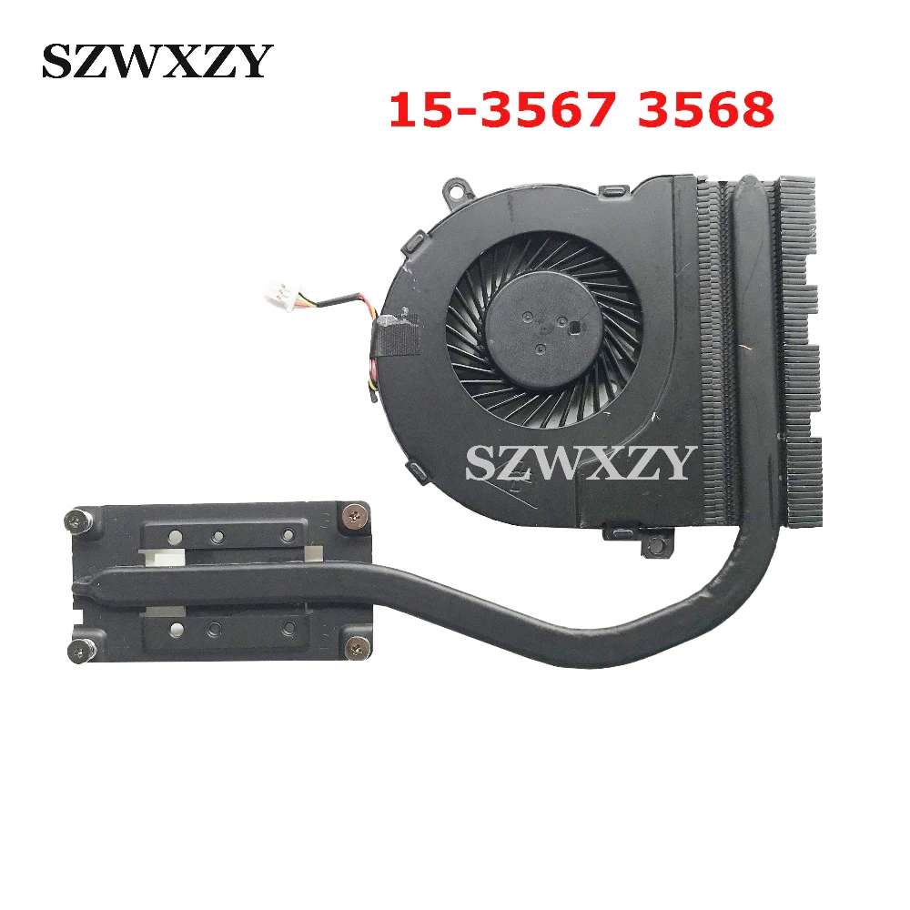 SZWXZY для Dell Inspiron 15-3567 3568 15 6 &quotподлинный кулер ЦП с радиатором CGF6X 0CGF6X 2T1W1 02T1W1 |