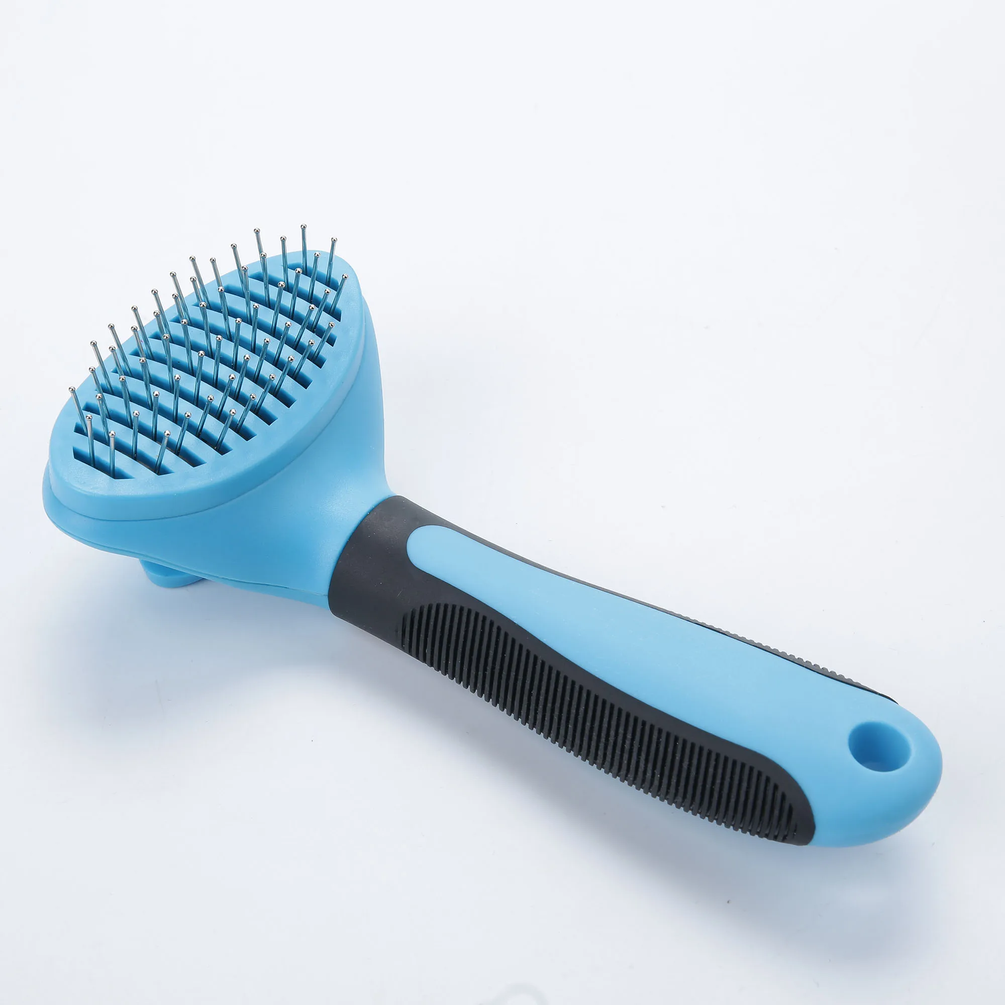 Item 1 Blue S Bonzerpet Pet автоматическая щетка для волос средство для удаления игл грабли гребень для собак кошек лохматый волос мех осыпание Триммер Уход за шерстью Deshedding - Цвет: Item 1 Blue S