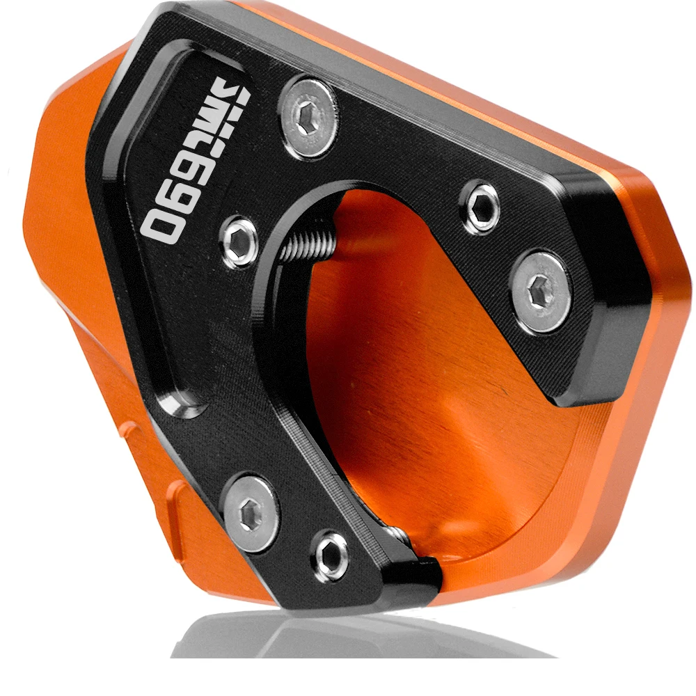 Kickstand Сторона Стенд расширение пластина Pad увеличить поддержку Pad для KTM 690 Duke R 690 Duke SMC/SMCR SMC-R 690 Enduro R