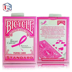 Bicycle Pink Ribbon Playing Cards Bicycle Collectable Deck Poker Size USPCC Limited Edition Deck Magic Cards Magic Tricks Props