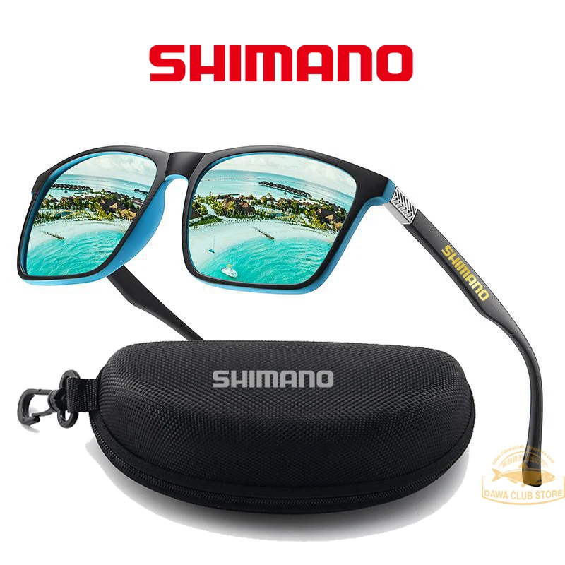 Shimano Cycling Fishing Glasses Mountaineering Anti-ultraviolet Classic Polarized Sunglasses Riding Driving Fishing Sunglasses