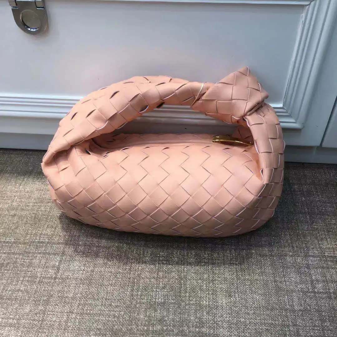 2022 Cow Split Leather Knot Bag Weave Cow Split Leather Handmade Sling Bags Luxury Brand Designer Bags Hobo Totes 