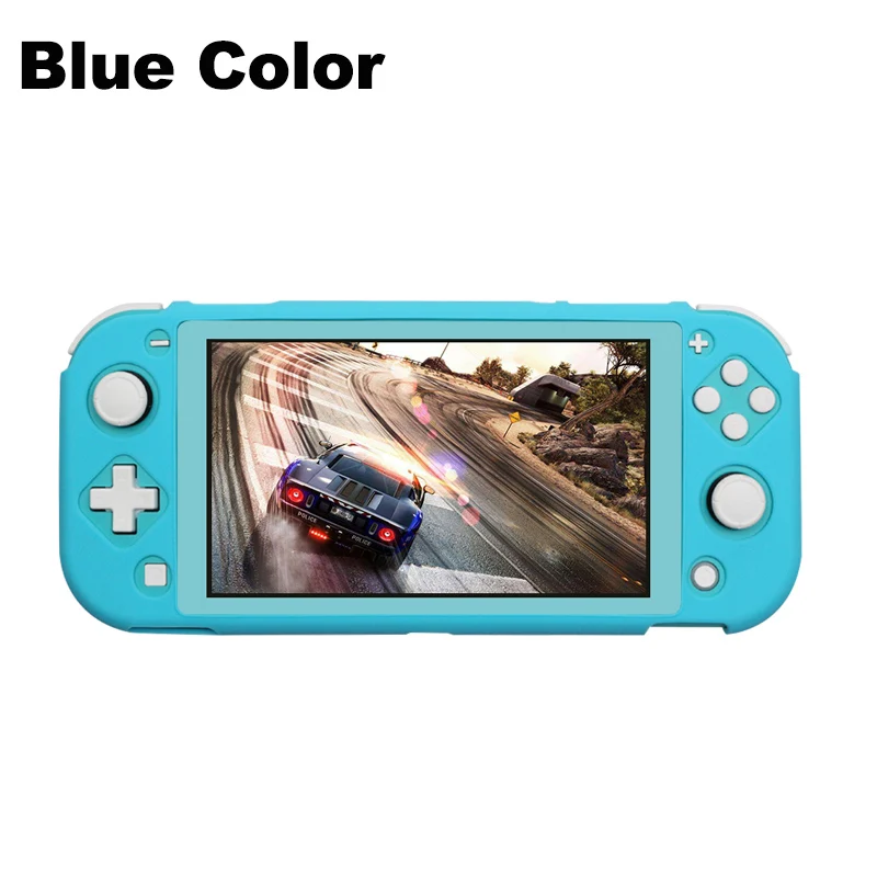 Мягкий силиконовый чехол, защитный чехол для kingd Switch Lite, мягкий чехол, кристальная оболочка для NS lite, аксессуары для консоли - Цвет: Blue