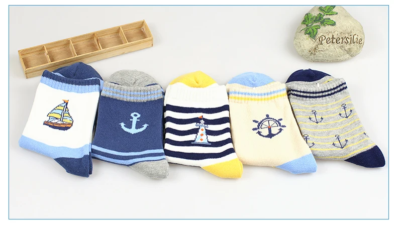 BOY'S Socks 10 Spring And Autumn 12-Year-Old Men's Pure Cotton 15 Boy 3 Cotton Child 5 Sports 7 Children Thin 9 Middle And Large