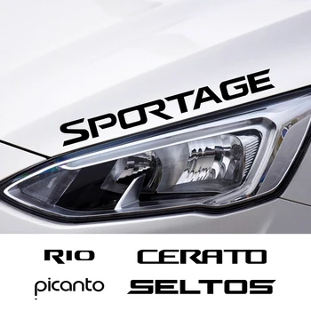 

4PCS Car Sticker For Kia CARENS CARNIVAL CERATO K5 MOHAVE NIRO PICANTO RIO SPORT SEDONA SELTOS SPORTAGE STINGER TELLURIDE VENGA