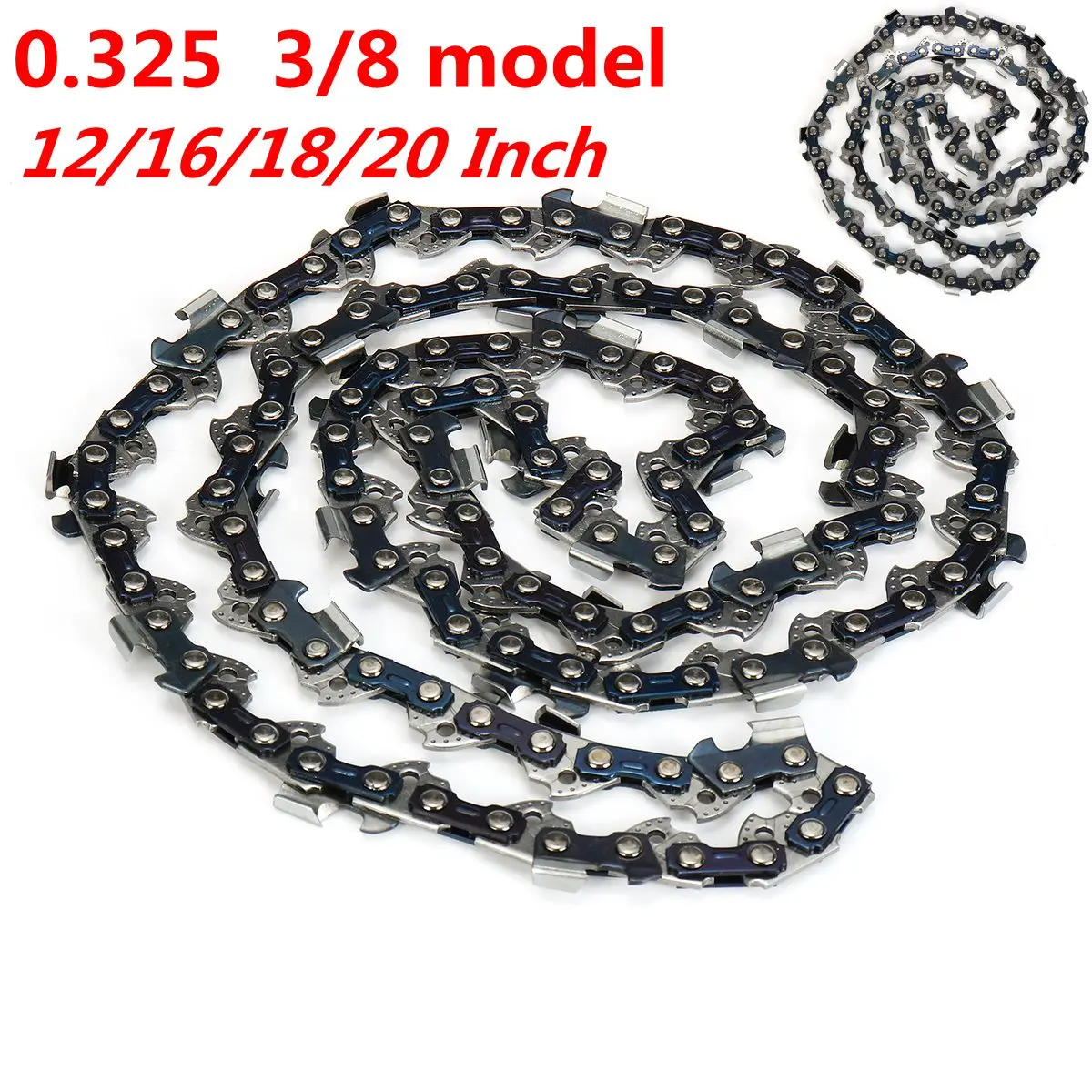 2/1Pcs 12/16/18/20" Chainsaw Saw 76 Drive Links Replacement Mill