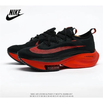 

Original Nike Air Zoom Alphafly NEXT air cushion uses lighter and more breathable Atomknit material Women's running shoes