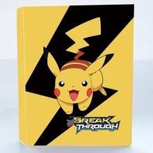 

Pokemon Cards Album Book Anime 240Pcs Kawaii Game Collection Cards Holder Hobby VMAX File Loaded List Kids Christmas Toys Gift