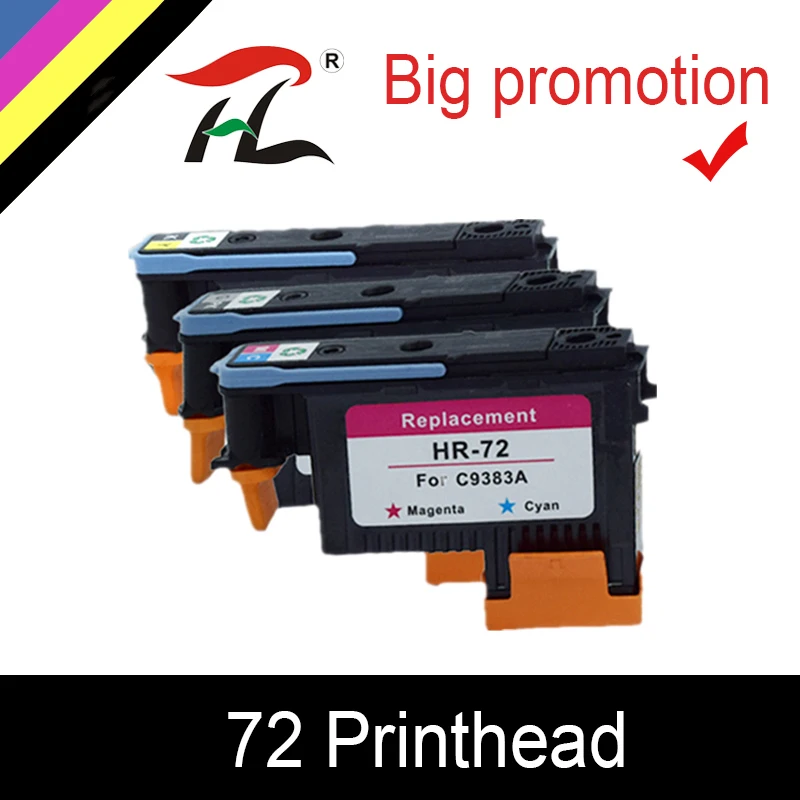 Печатная головка YLC C9380A C9383A C9384A для HP 72 DesignJet T1100 T1120 T1120ps T1200 T1300 T1300ps T2300 T610 T770 T790 |