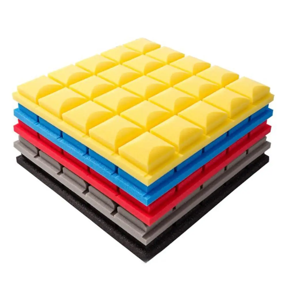 

Acoustic Foam Board Soundproof Sound-absorbing Cotton Drum Room Recording Studio Piano Wall Sound Insulation Sponge