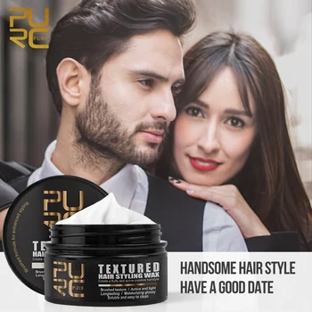 

PURC Strong Hold Hair Styling Wax For Men Hold Hair styles Matte Finished Molding Cream Stereotypes Type Hair Wax