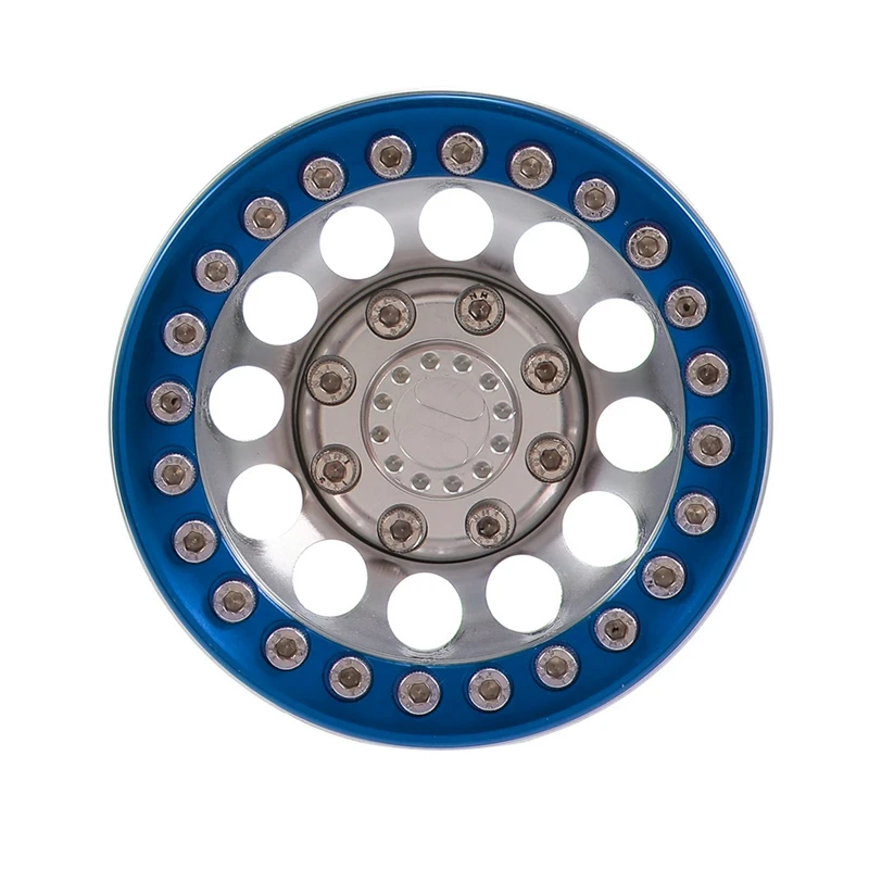 FBIL-4Pcs алюминиевый сплав Замена 1,9 Beadlock Профессиональный RC Гусеничный концентратор круглый обод колеса для TRX4 аксессуары игрушки