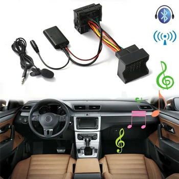 

Car AUX Bluetooth 5.0 Adapter Wireless Music o Cable Microphone Handsfree Input For-BMW E83 85 86 for MINI COOPER