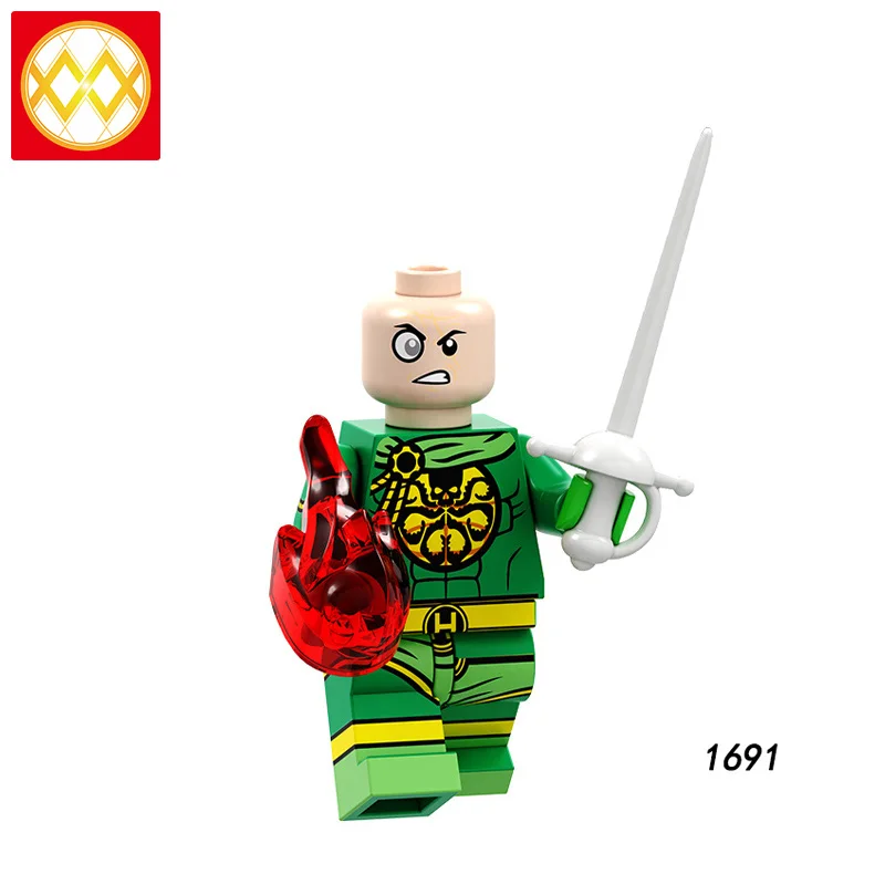 100 шт./лот PG8191 доктор Осьминог Гидра Дэдпул Viper Madame Hydra Kraken The Hive строительные блоки игрушки для детей