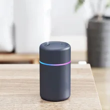 

300ML Air Humidifier Mini Cute Aroma Oil Diffuser With Colourful Night Light USB Single Spray Mute Mist Maker For Home And Car