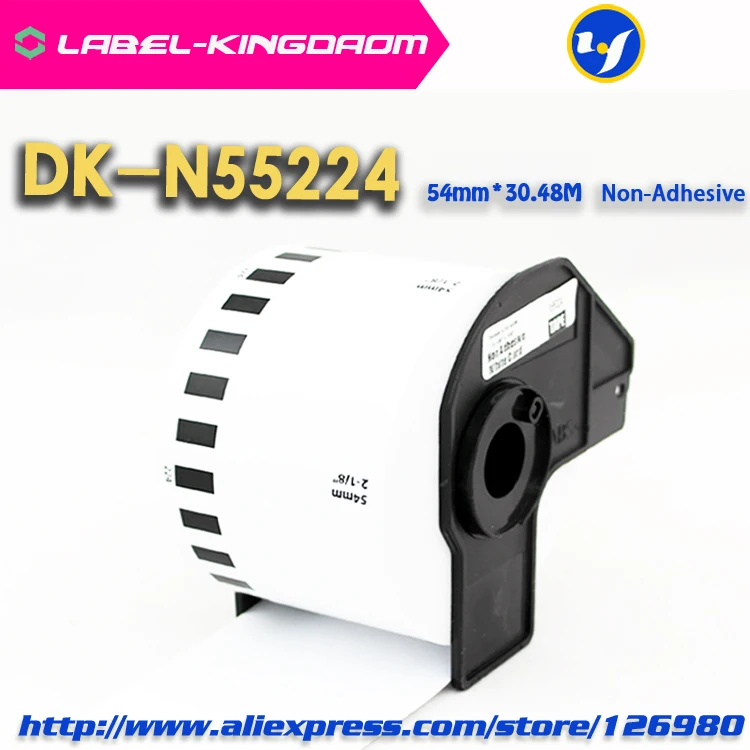 DK-N55224 1 рулон брата совместимый для Brother этикетка DK-11201 DK-11202 DK-11204 DK-11208 DK-11209 DK-22205 DK-22210 DK-22225 DK-22243 - Цвет: DK-N55224