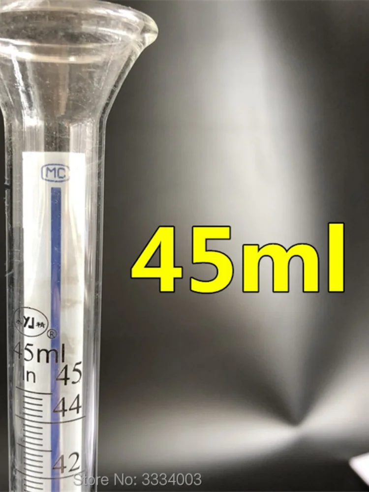 1PCS 32-260ml Diesel Glass Measuring Cylinder Tube Collector For Injection Pump Test Bench, Common Rail Bench