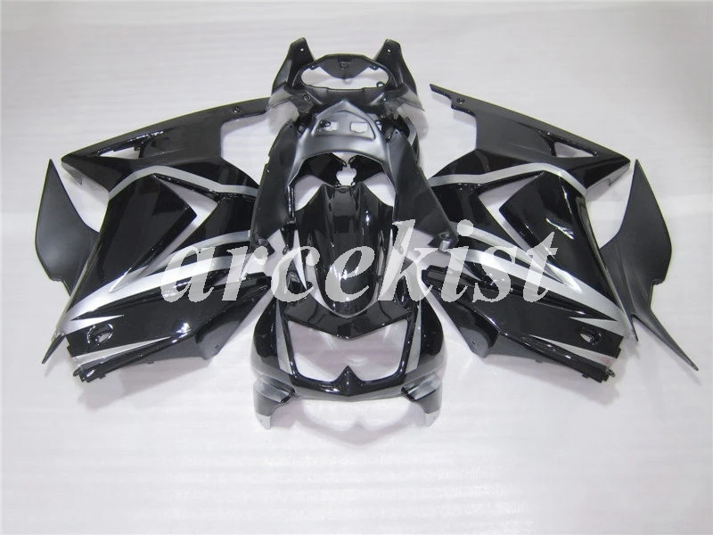 4 подарки набор обтекателей ABS для Kawasaki Ninja 250 EX250 ZXR250 2008- 08 09 10 11 12 13 14 Набор кузова черный серебристый на заказ