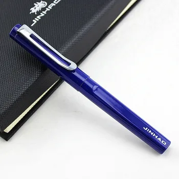 

JINHAO Metal Rollerball Pen, Fresh Fashion Style Fine Point 0.7mm Beautiful Blue for Office Home School, Men and Women