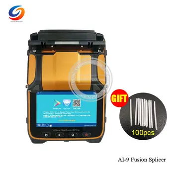 

Free shipping AI-9 Fusion splicer machine Fiber optic weding machine