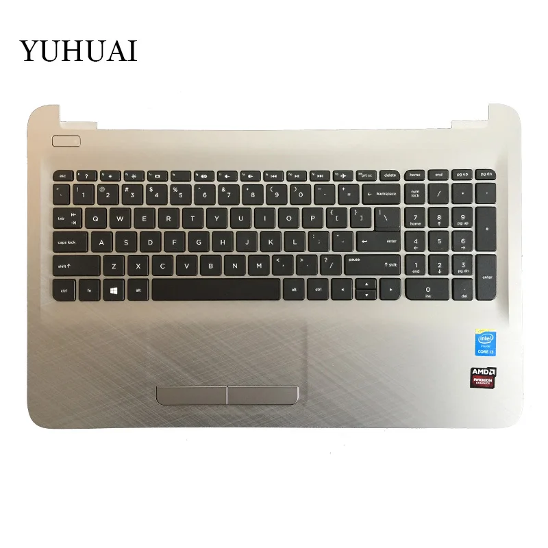 Клавиатура для ноутбука HP 250 G4 256 255 15-ac 15-ay 15-ac000 15-af 15-af000 с C оболочкой рук и |