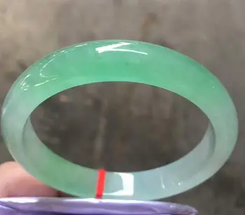 

Certified (Grade A)100% Natural Green Jadeite JADE Bracelet Women Bangle