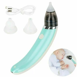 Aspirador Nasal automático para bebé, succión de nariz, 3 niveles de succión, eliminador de moco