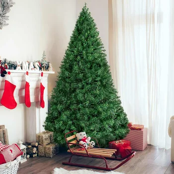 

7.5/6/4.5ft Artificial Christmas Tree Christmas Decorations Holder Base For Christmas Home Party Decoration Preorder 15 Days