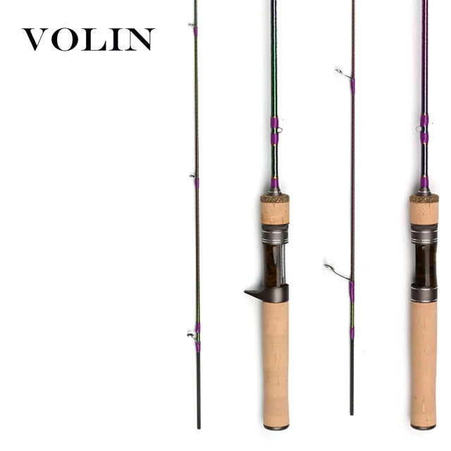  Fishing Poles Fishing Rod with Solid UL Tip Lure 0.6-8g Line  2-6lb Fast Ultralight Spinning Casting Rod for Trout Fishing Rod and Reel  Combos (Color : Casting, Size : 1.53m) 