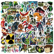 10/30/50PCS enfants animation ben D'anime de Bande Dessinée Graffiti Autocollants Ordinateur Portable Bagages Main Compte Décoration jouets Autocollants