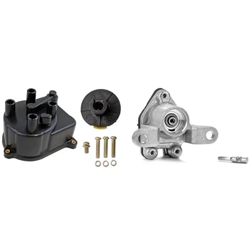 

1Pcs Distributor Cap & Rotor Ignition Kit & 1Pcs Speed Sensor Vss Speed Oeter Sensor Sc136 for 93-05 Acura Nsx