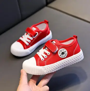 

Spring Autumn New Children Canvas Shoes Girls Sneakers Breathable Fashion Kids Shoes For Boys Casual Sport Shoes Student Shoes