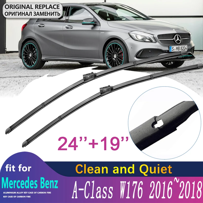 Car Wiper Blades for Mercedes Benz A Class W176 20162018 Windscreen