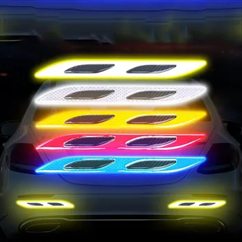 

For Toyota RAV4 2019 2020 Accessories Car Sticker Reflective Strips Anti-Scratch Safety Warning Sticker Car Styling Accessories