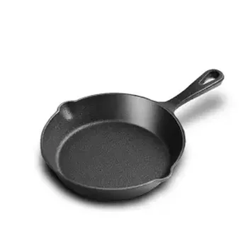 

Cast Iron Pan Non-stick Steak Frying Pan Home Pig Iron Omelette Pot Uncoated Gas Cooker Universal Frying Pan Cast Iron Skillet