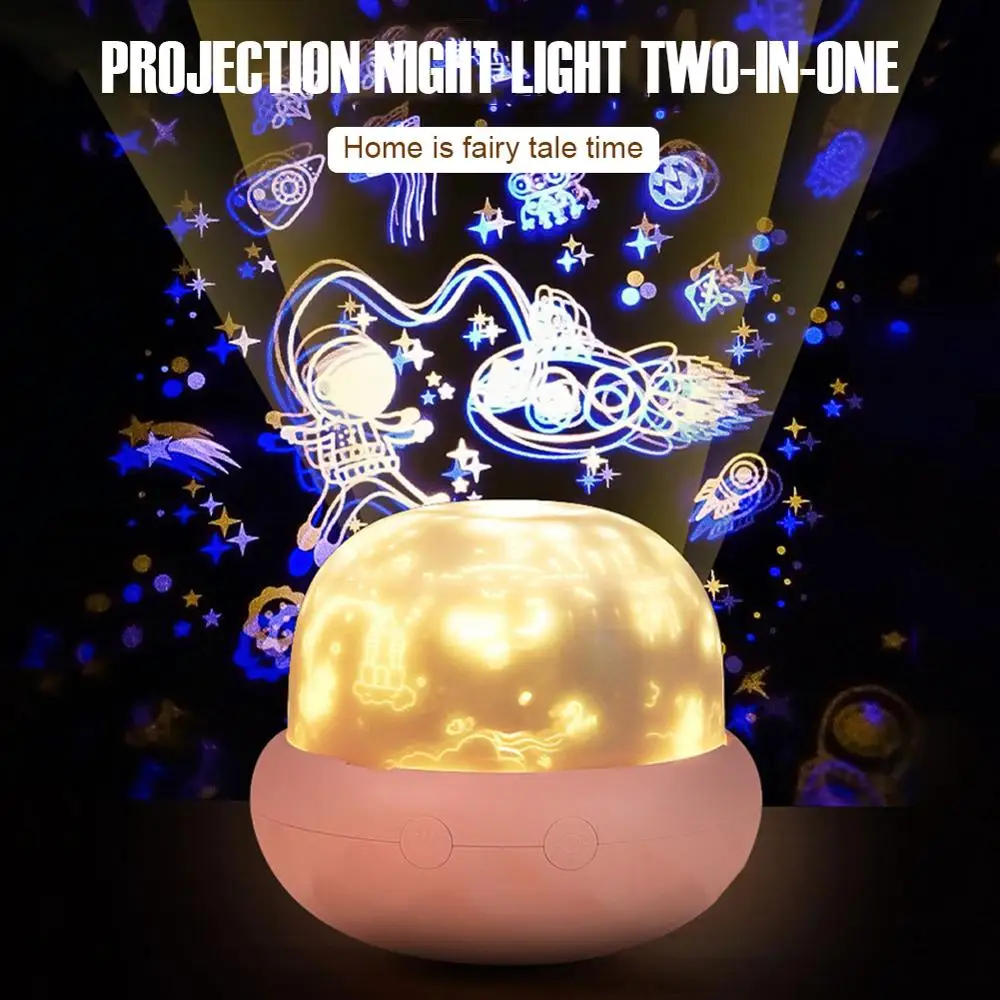 

Starry Sky Night Light Planet Magic Projector Moon Sky LED Lamp Colorful Rotate Flashing Star Kids Baby Christmas Gift