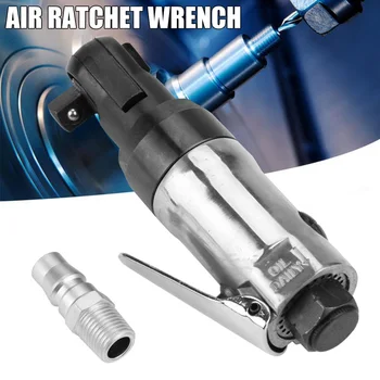 

1/4 inch Pneumatic Air Wrench Square Drive Straight Shank Pneumatic Air Ratchet Wrench Bolts Removal TP899