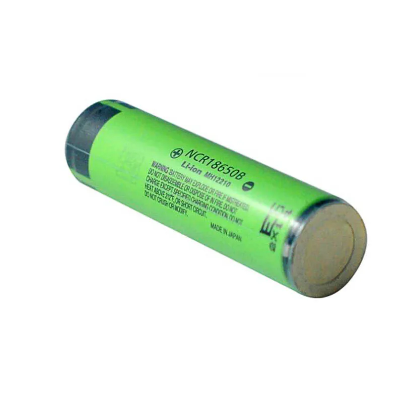 Panasonic, 3,7 v 18650 3400mah литиевая аккумуляторная батарея NCR18650B для фонарика для электронной сигареты