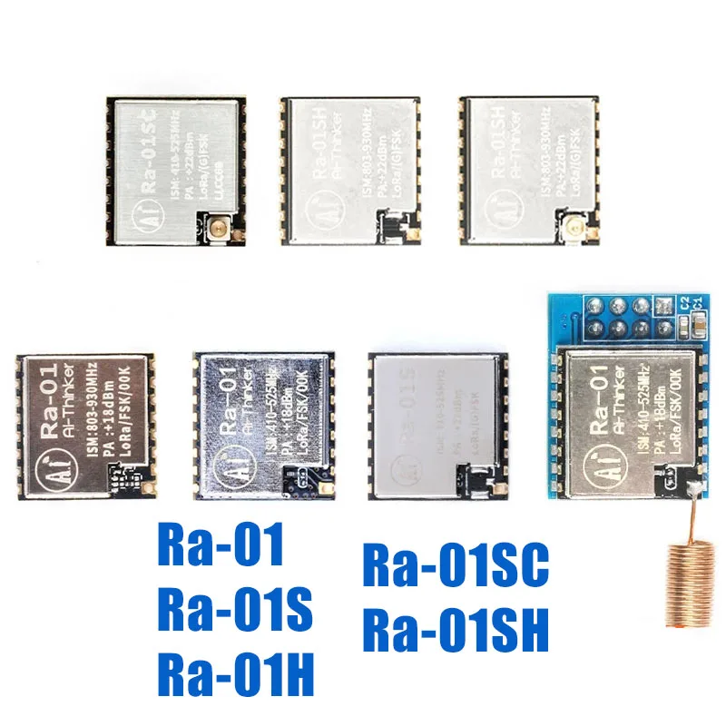 

Ra-01 LoRa Wifi Wireless Transmit Module Ra-01SC Ra-01SH Ra-01S Ra-01H Lora Spread Spectrum Module 433MHZ 868MHZ SX1276 SPI/UART