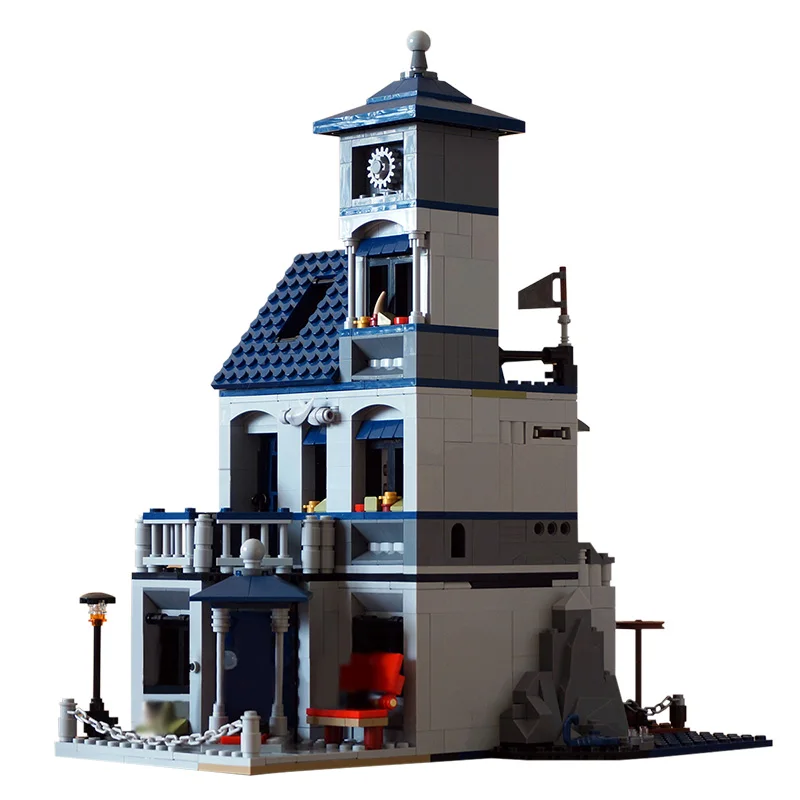 

MOC-22749 Modular - Secret Hideout Castle Model Creative Building Blocks Christmas Gifts Children Toys