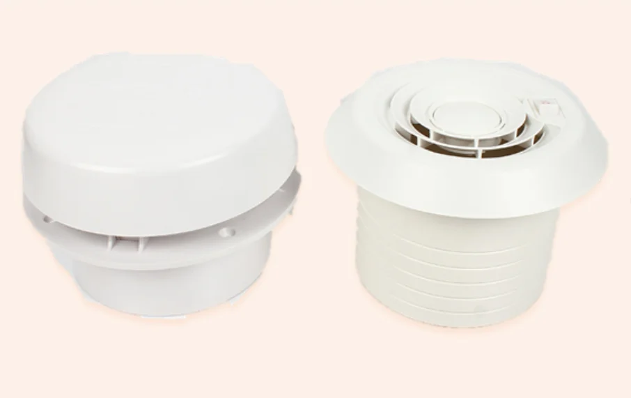 Caravan Accessories RV Fan Roof Air Vent Grille Whit Fan Travel Trailer