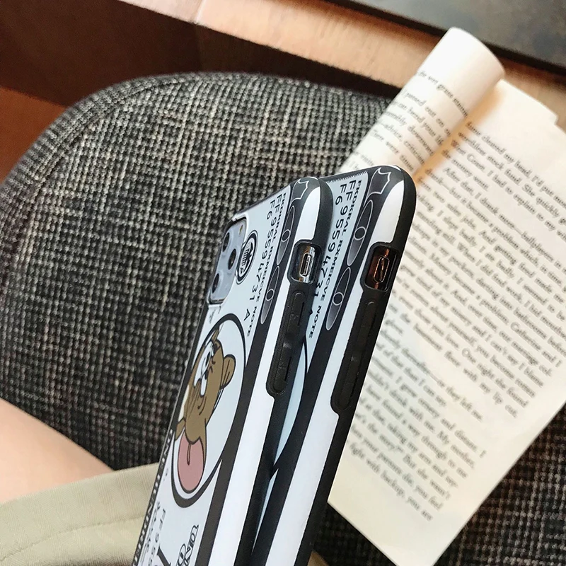 Чехол Toraise для Aqqle iphone 11 Pro Max Dollar из мягкого ТПУ с изображением Тома и Джерри для iphone Xs Max XR для iphone 7 8 Plus