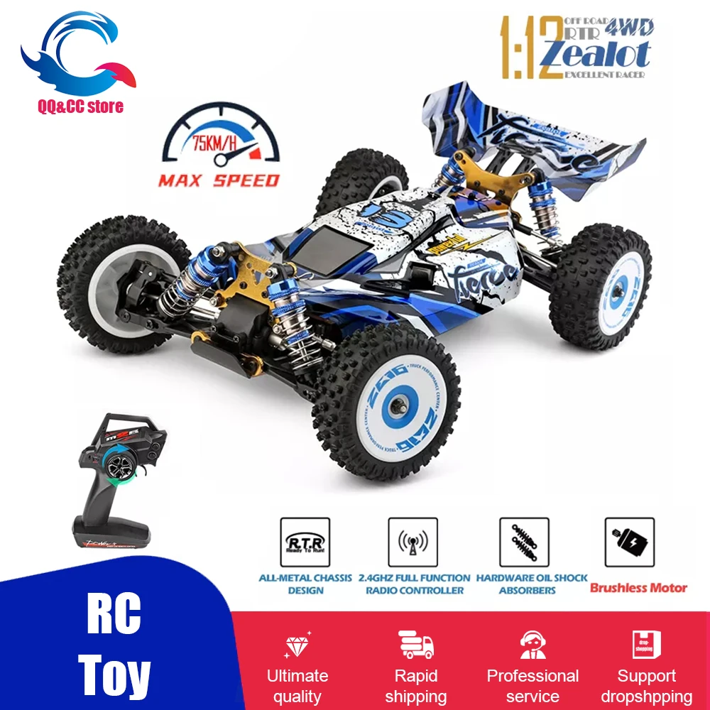 Rc Car Wltoys 124019 Brushled Vs 