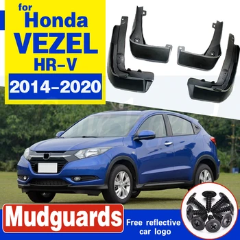 

Set Mud Flap Flaps For HONDA HR-V HRV VEZEL 2014 - 2020 Mudflaps Splash Guards Front Rear Mudguards 2019 2015 2016 2017 2018