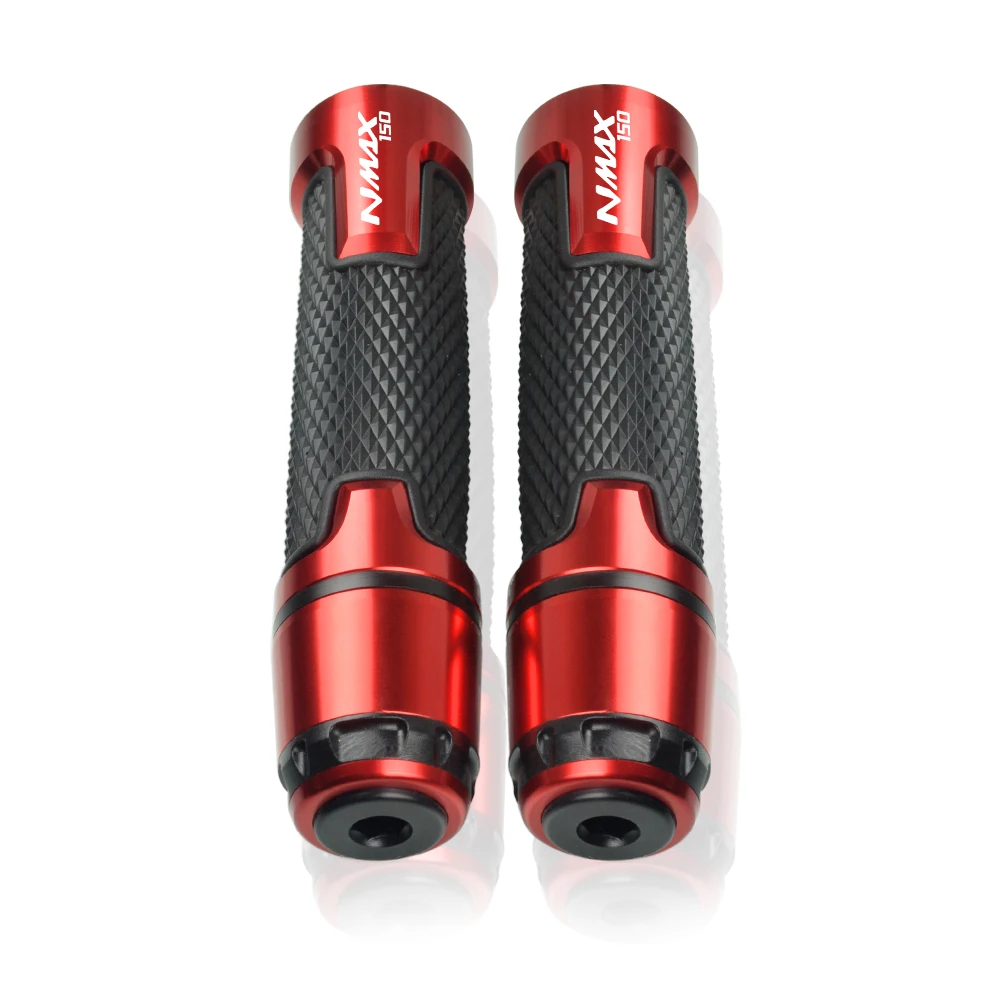 NMAX 150 Универсальные CNC алюминиевые аксессуары для мотоциклов, руль, рукоятка, ручки, мотоциклетные рукоятки, рукоятка, резина для YAMAHA NMAX 150 - Цвет: NMAX 150