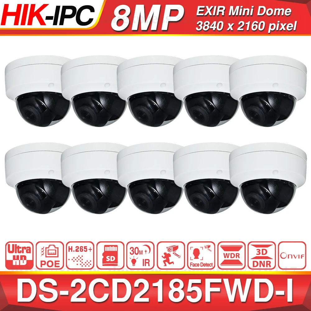 Предварительная продажа Hikvision оригинальная IP камера фотосессия 8 Мп Сетевая