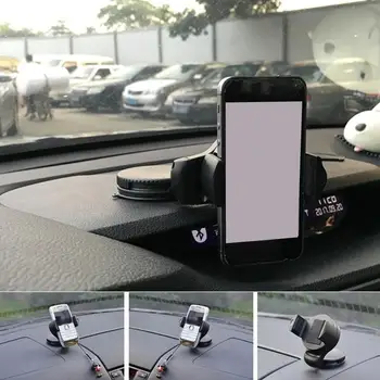 

360 Rotatable Auto Mobile Phone Stand Car Holder Smartphone Bracket Windscreen Suction Cup Mount Mobile Phone Holder Universal